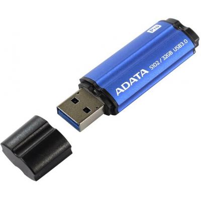 USB флеш накопичувач ADATA 32GB S102PRO Blue USB 3.1 (AS102P-32G-RBL) - зображення 4