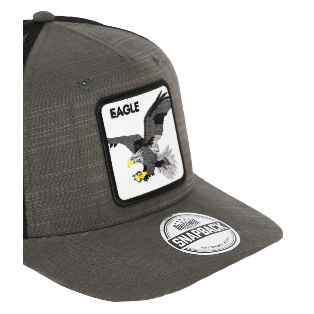 Кепка coFEE Five Panels Snap Eagle темно-сіра (SH2026.7/9) - зображення 3