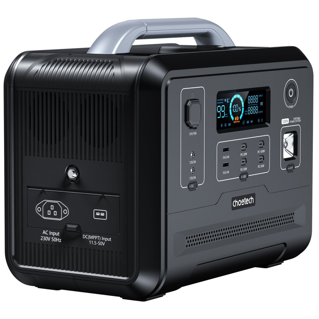 Зарядна станція Choetech BS005 1200W (BS005) - зображення 3