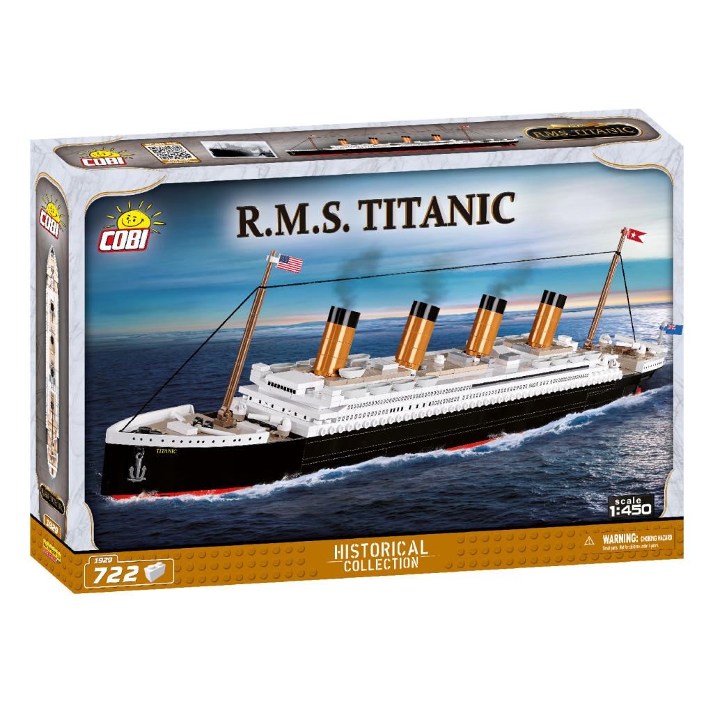 Конструктор Cobi Титанік 1:450, 722 деталі (COBI-1929) - зображення 1