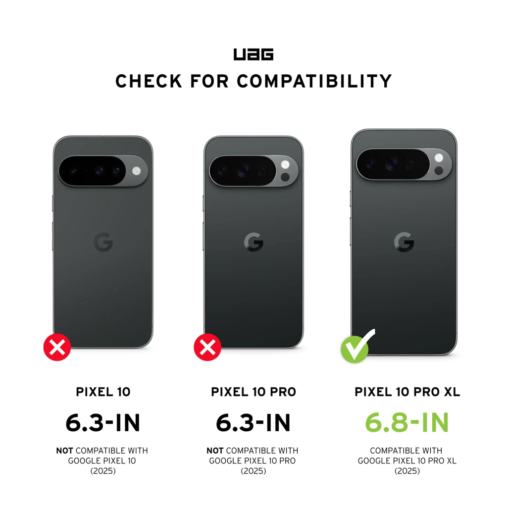 Чохол до мобільного телефона UAG Pathfinder Clear MagSafe Google Pixel 10 Pro XL Ash (614470113140) - зображення 10