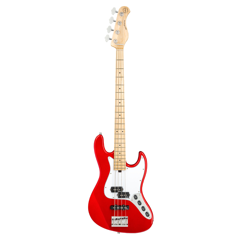 Бас-гітара Sadowsky MetroExpress 21-Fret Hybrid P/J Bass Maple 4-String - Candy Apple Red Metallic (SME21HP4 31M OKU FR) - зображення 1