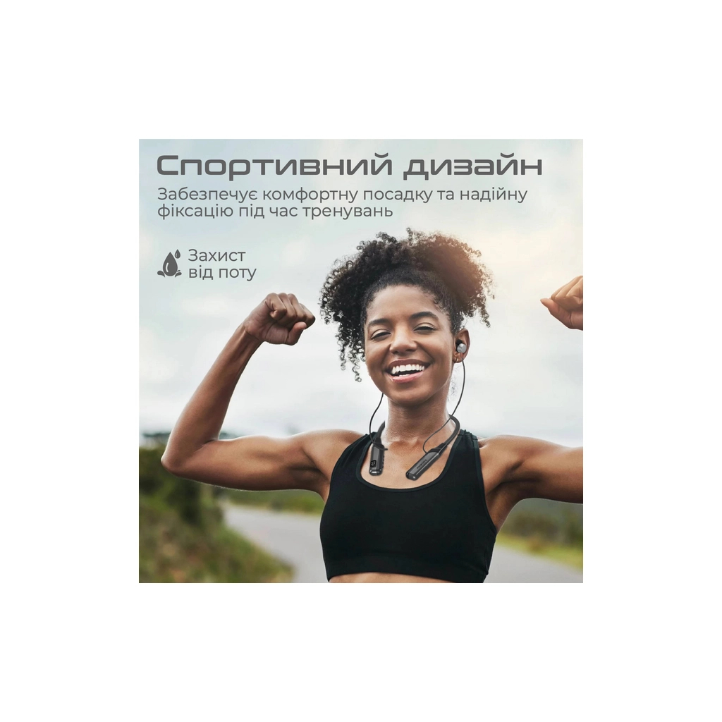Навушники Promate Blend Black (blend.black) - зображення 3