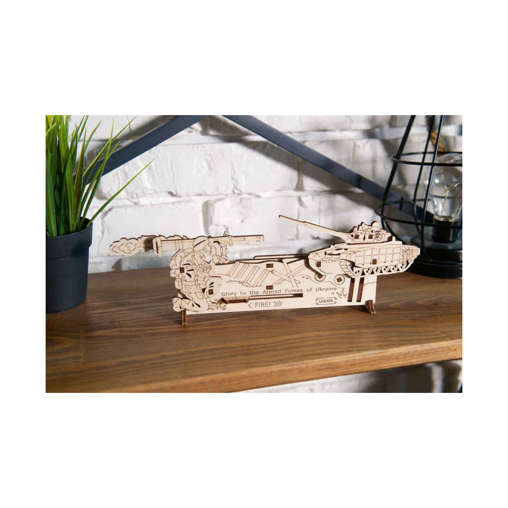 Конструктор Ugears Вистрілив – забув (6337307) - зображення 7