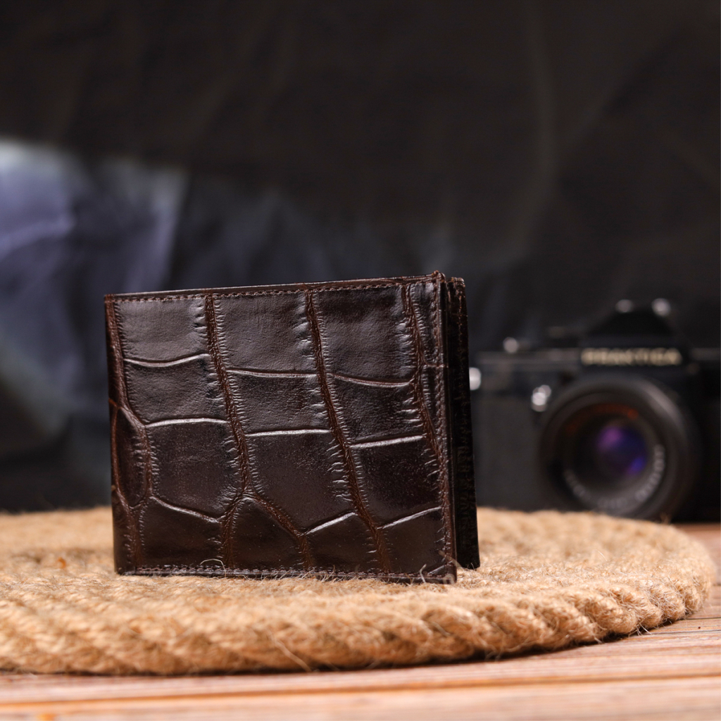 Портмоне Canpellini З натуральної шкіри Коричневе (21521) - зображення 7