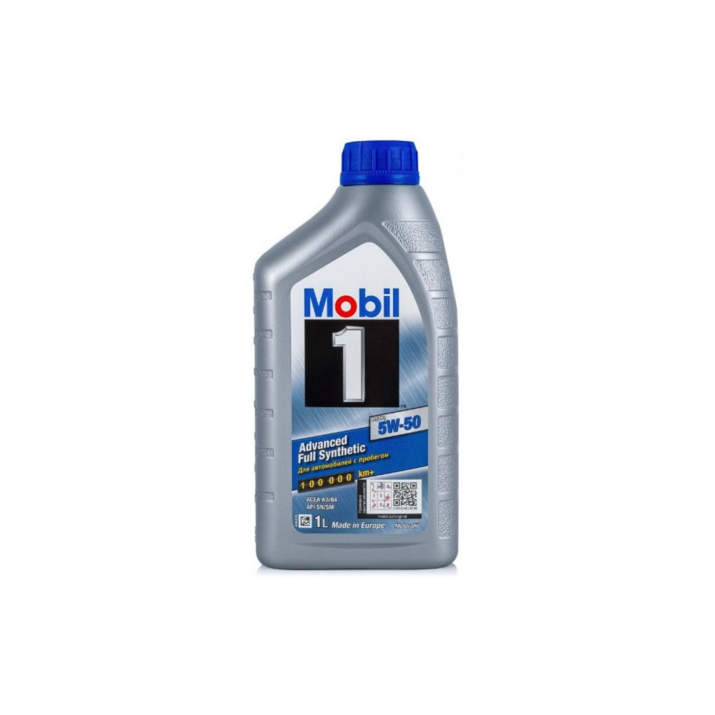 Моторна олива Mobil 1 5w50 1л - зображення 1