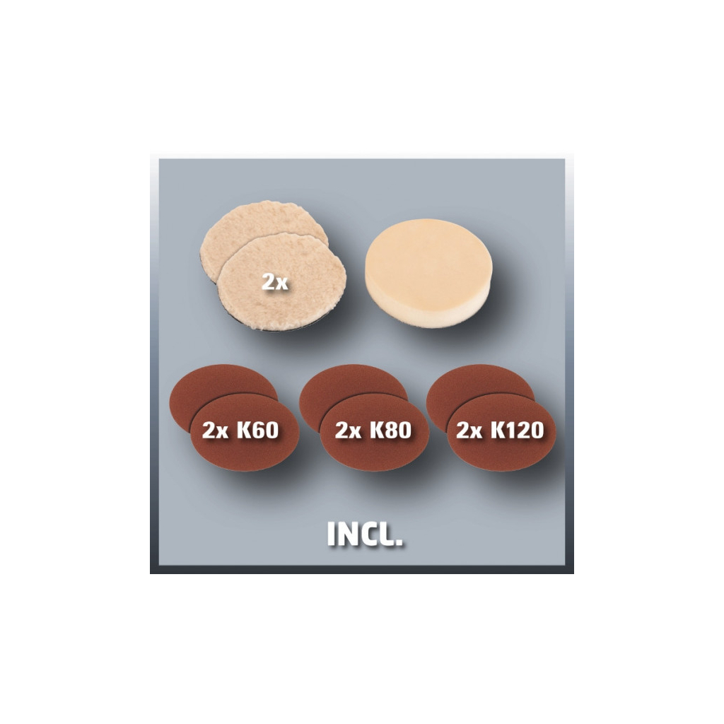 Шліфувальна машина Einhell CC-PO 1100/1E (2093264) - зображення 4