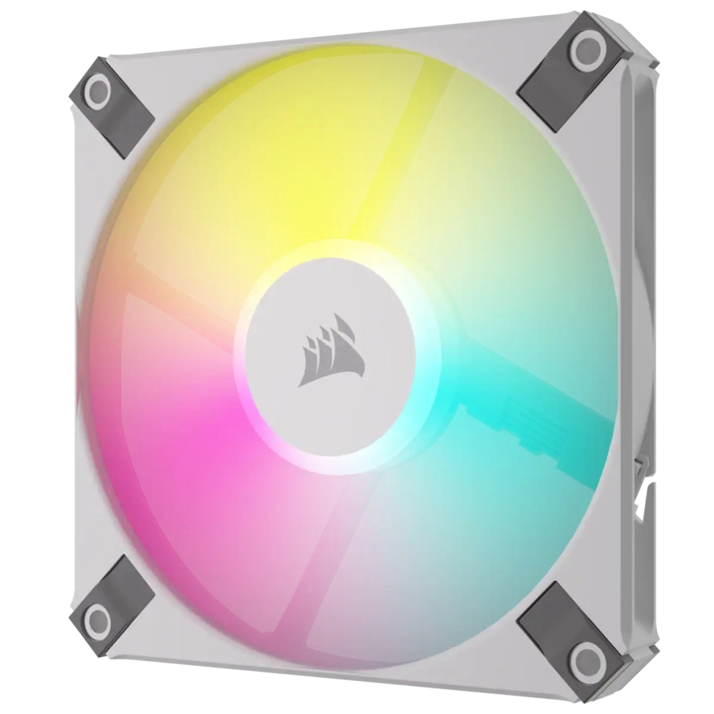 Кулер до корпусу Corsair iCUE AF120 RGB Slim White Dual Fan Kit (CO-9050165-WW) - изображение 7