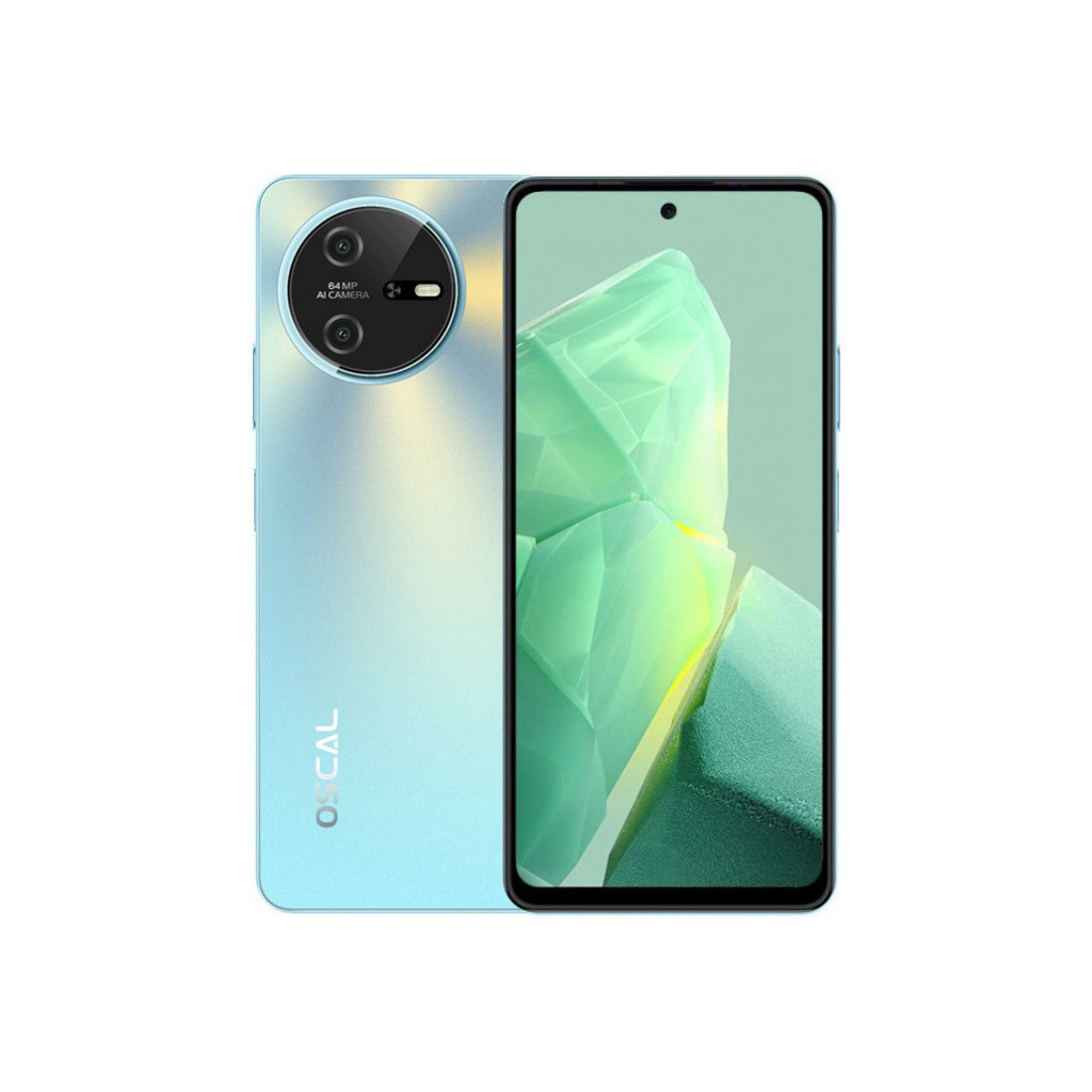 Мобільний телефон Oscal Tiger 12 8/128GB Blue - зображення 1