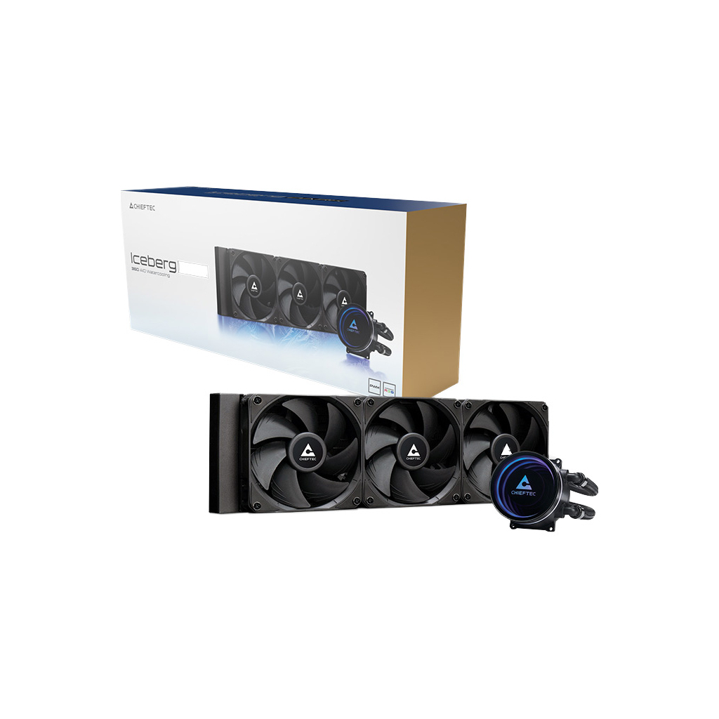Система рідинного охолодження Chieftec Iceberg 360 DARK (CLC-360-BLK) - зображення 7