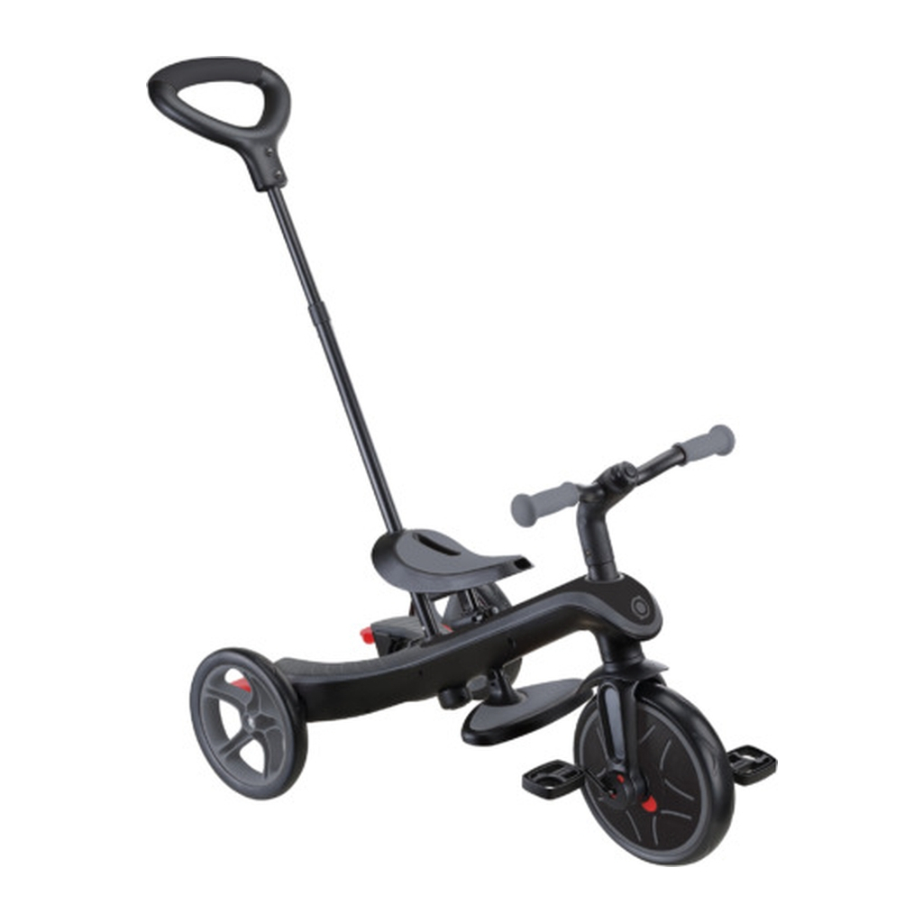 Дитячий велосипед Globber Explorer trike Deluxe play 4 в 1 чорно-сірий (636-120) - зображення 7