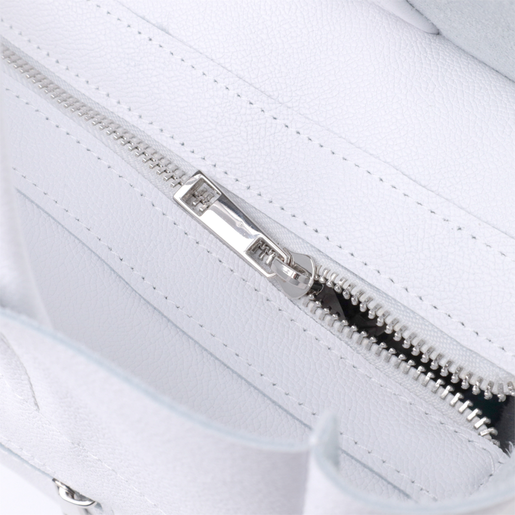 Сумка Shvigel Шоппер з натуральної шкіри Біла (22844) - зображення 5