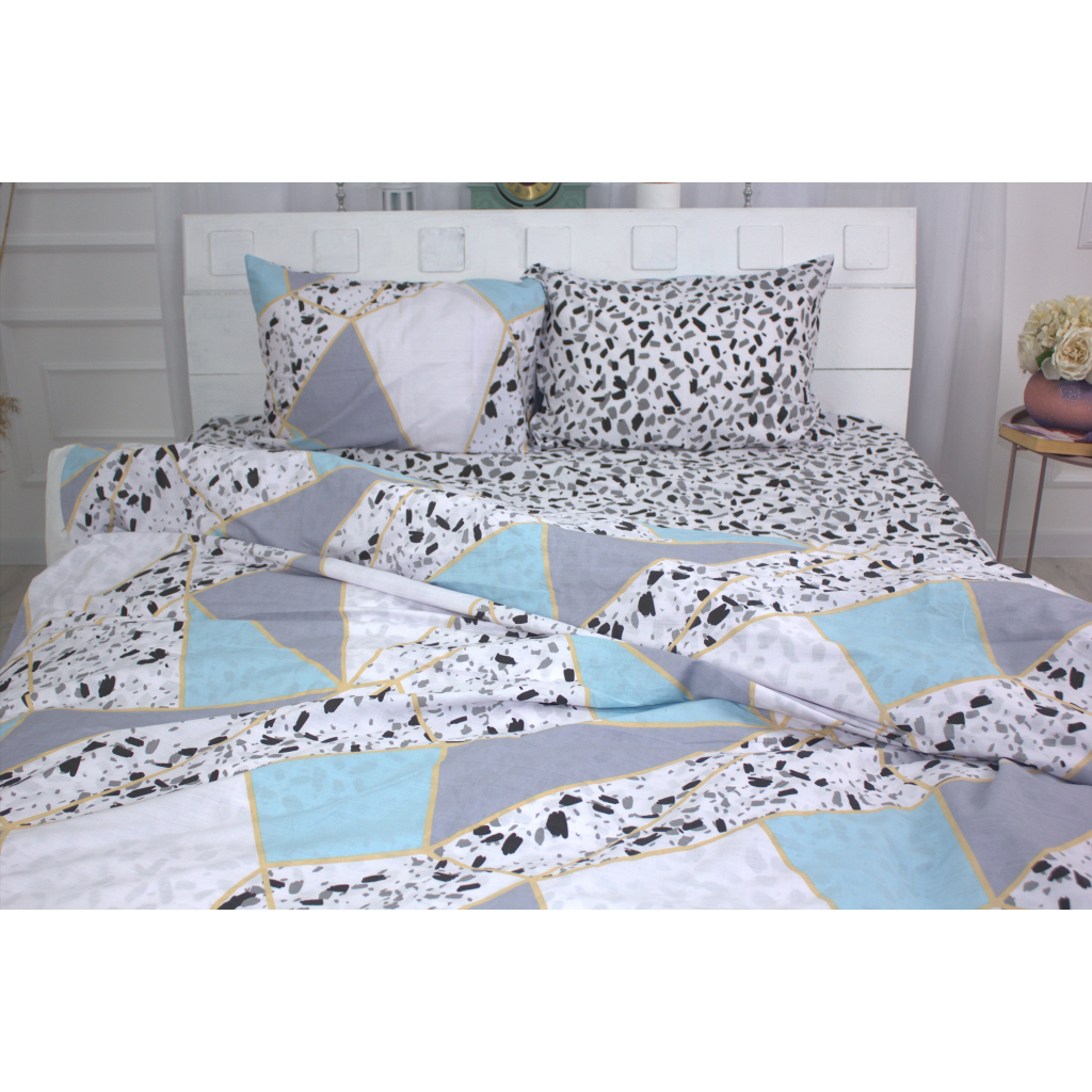 Постільна білизна MirSon Бязь Premium 17-0358 Gabon Євро (2200002664523) - изображение 2