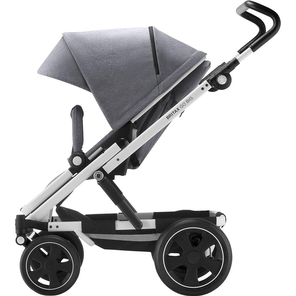 Коляска Britax GO BIG2 GREY MELANGE/White (2000027243) - зображення 6