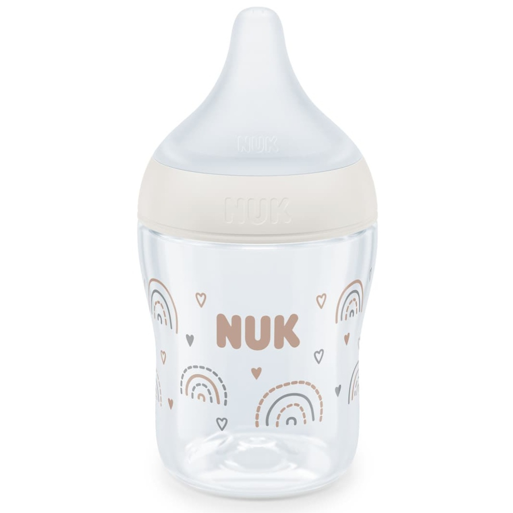 Пляшечка для годування Nuk Perfect Match S Веселка, пластикова, 150 мл (3954131) - зображення 2