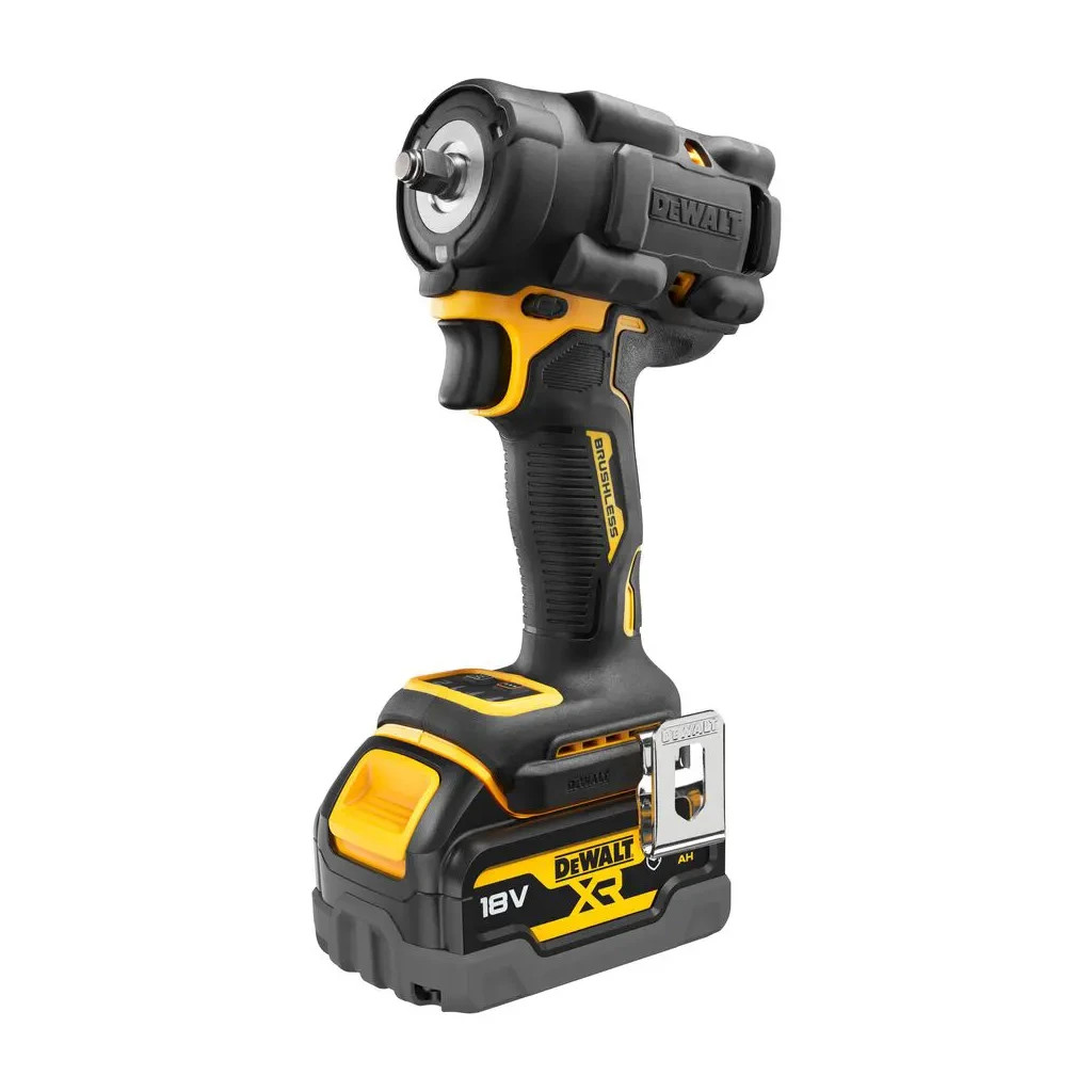 Гайковерт DeWALT 18 В XR Li-lon,406 Нм, 5 Ah, 2 АКБ, ЗП, TSTAK (DCF923P2G) - изображение 7