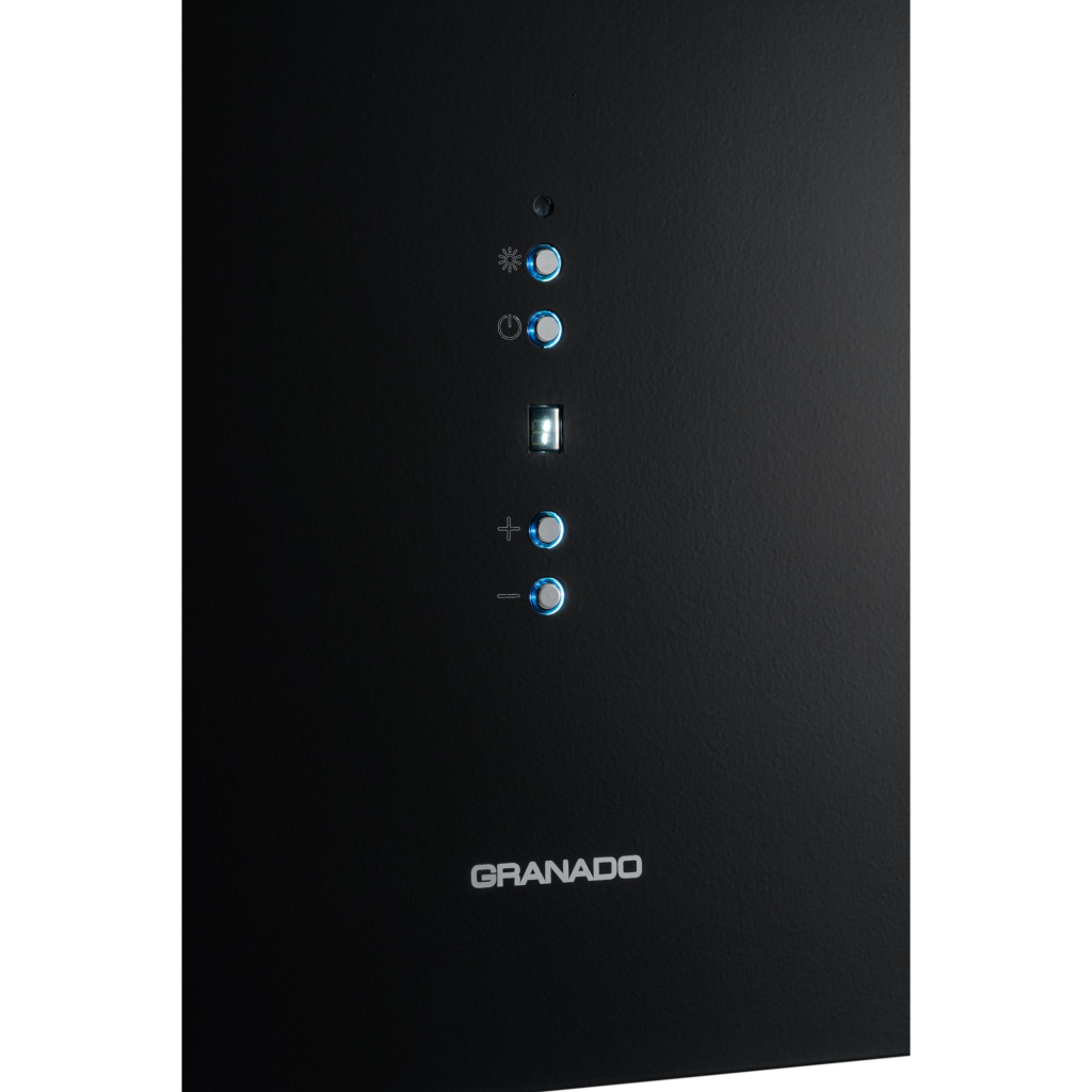 Витяжка кухонна GRANADO Yunkos 2603-1200 Black (GCH72436411) - зображення 4