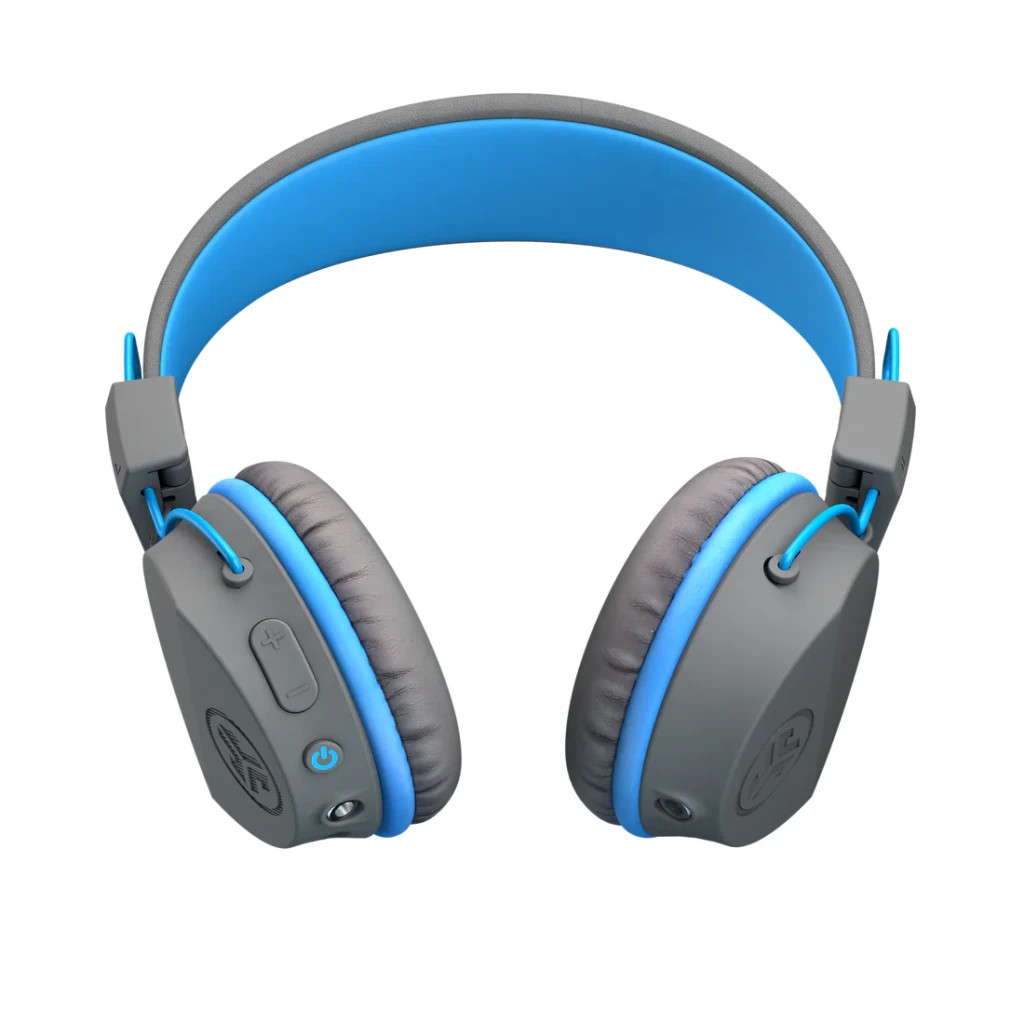 Навушники Jlab JBuddies Studio Wireless Graphite/Blue (IEUHBSTUDIORGRYBLU4) - зображення 2