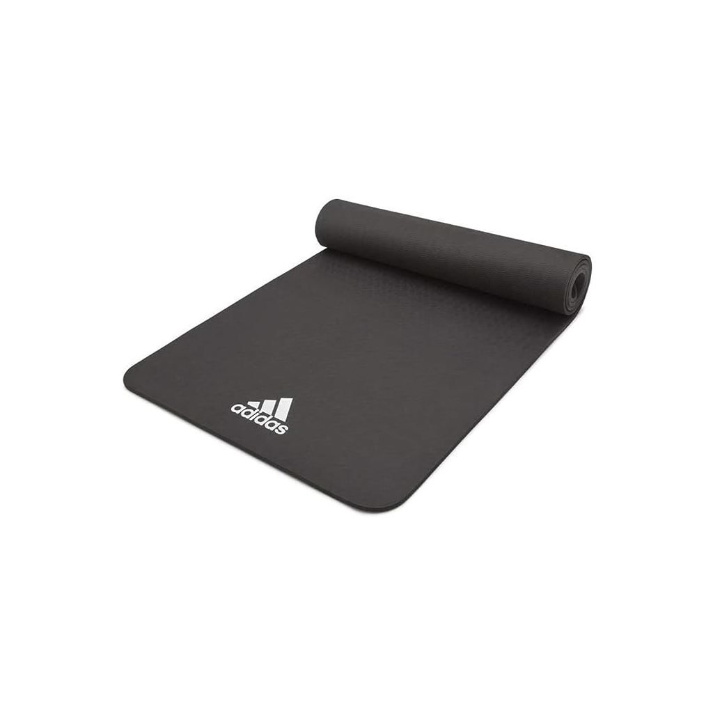 Килимок для йоги Adidas Yoga Mat ADYG-10100BK 176 х 61 х 0,8 см чорний (ADYG-10100BK) - зображення 2