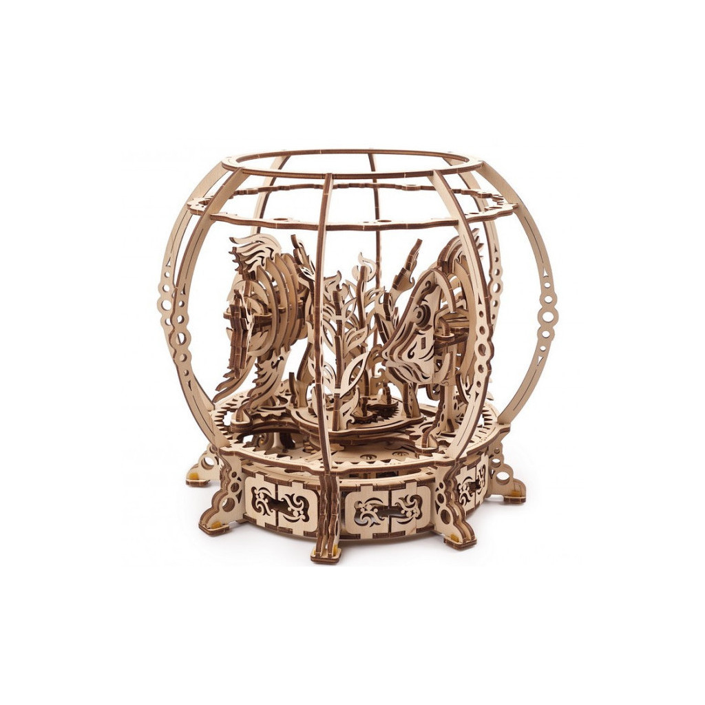 Конструктор Ugears Механічний акваріум (6337286) - зображення 5