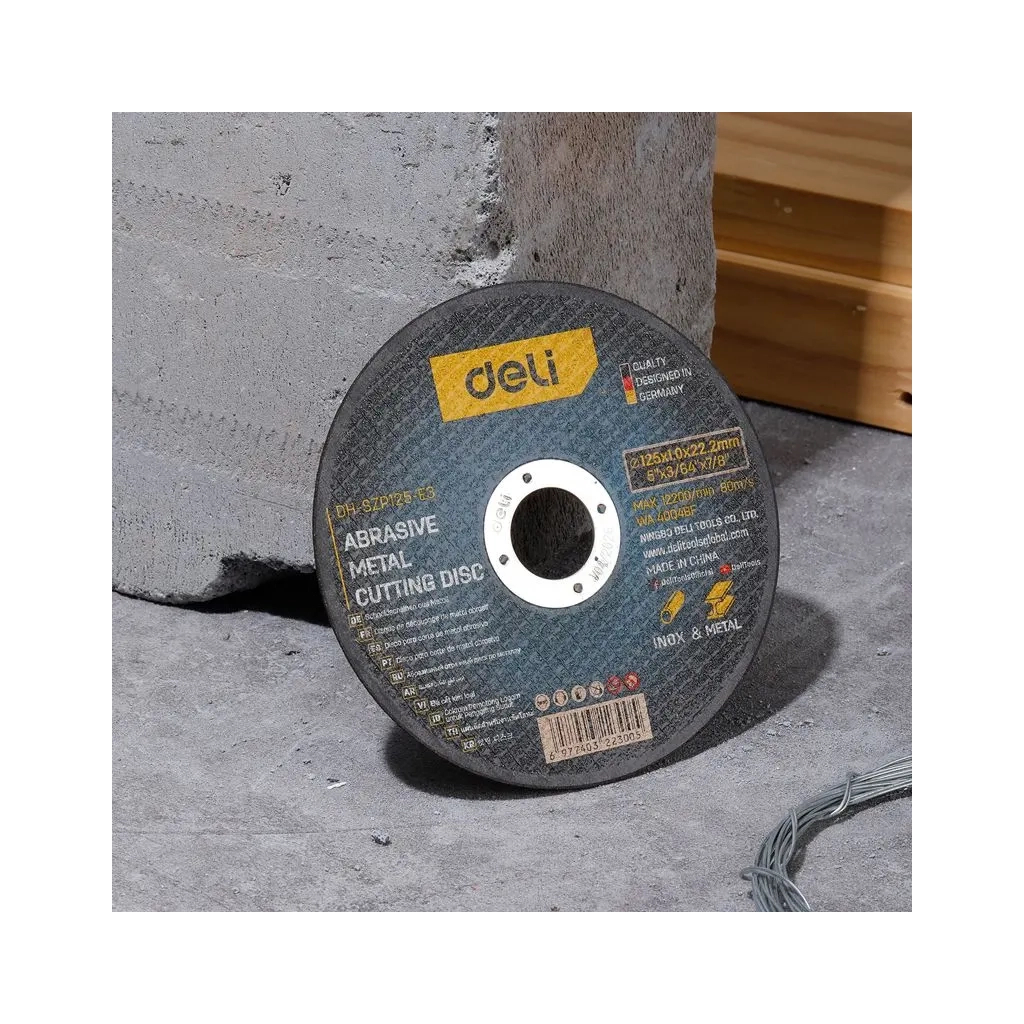 Круг відрізний Deli 125 x 1,0 мм (EDH-SZP125-E3) - зображення 3