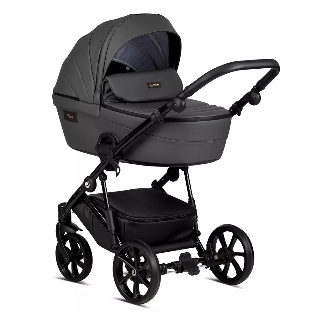 Коляска TUTIS 2 в 1 Viva Leather Shadow grey (1202087) - зображення 2