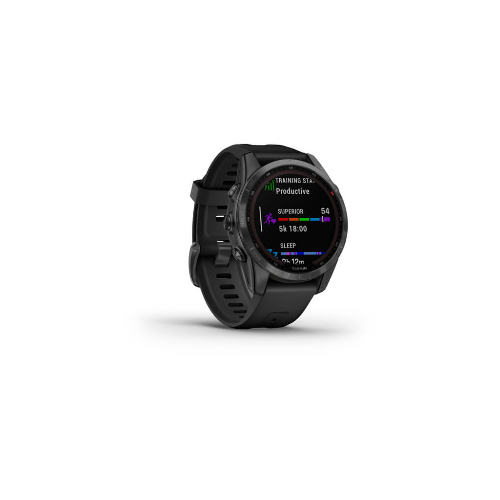 Смарт-годинник Garmin fenix 7S Solar, Slate Gray w/ Black Band, GPS (010-02539-13) - зображення 3