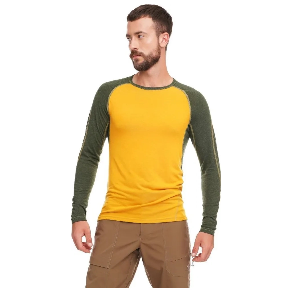Термофутболка Turbat Retezat Top Mns golden yellow/kombu green L (012.002.0825) - зображення 1
