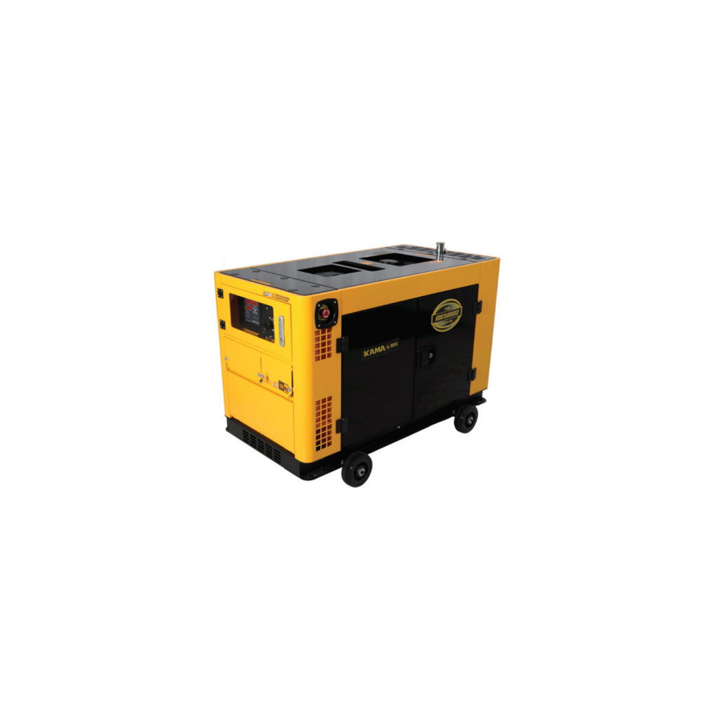 Генератор KAMA KDK15000SC, дизельний, 230V, 50Hz, 15kVA/12kW, 26 л, 3.3 л/год, стартер (KDK15000SC) - зображення 1
