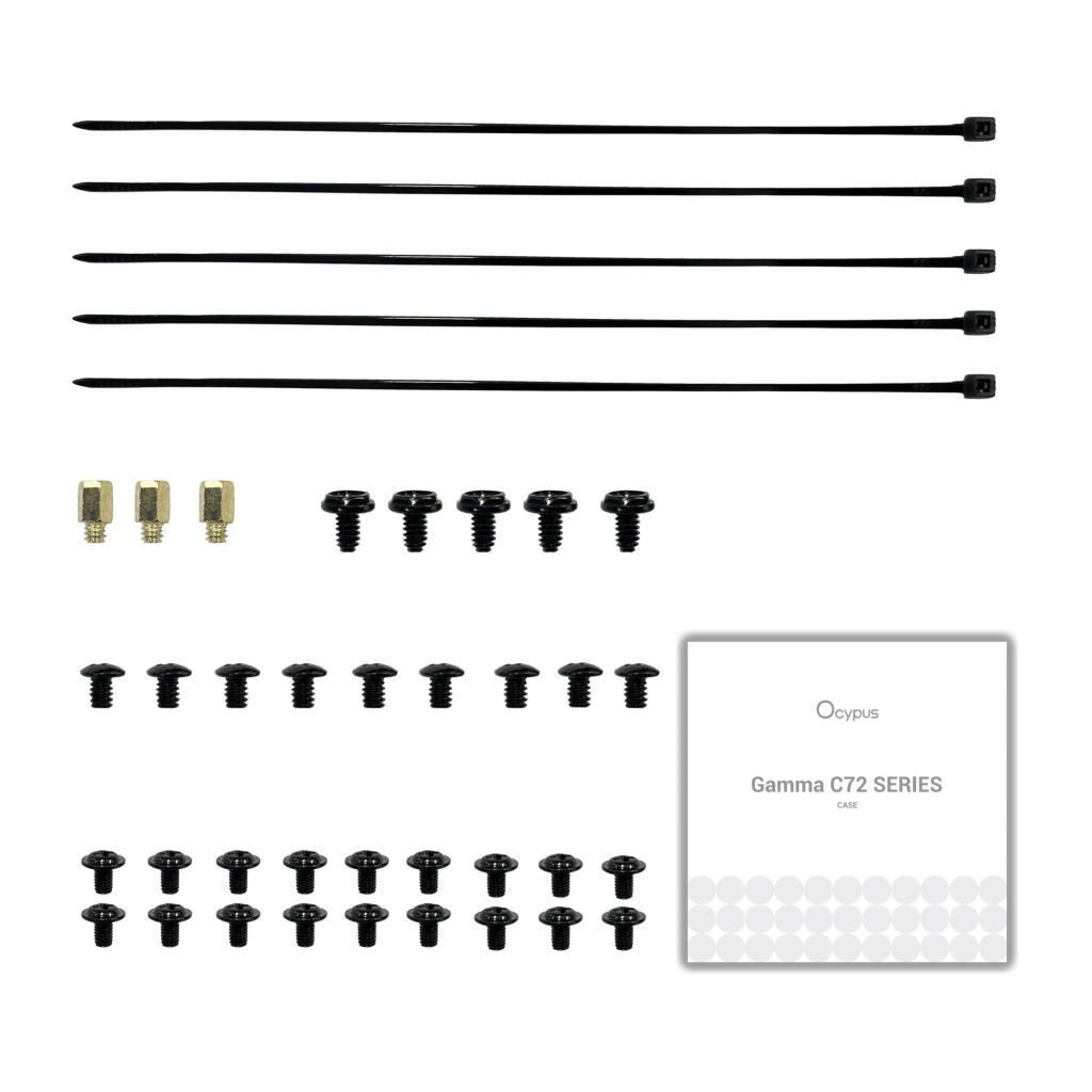 Корпус для ПК OCYPUS GAMMA C72 BK ARGB (GAMMA-C72-BKD400XX-GL) - зображення 11