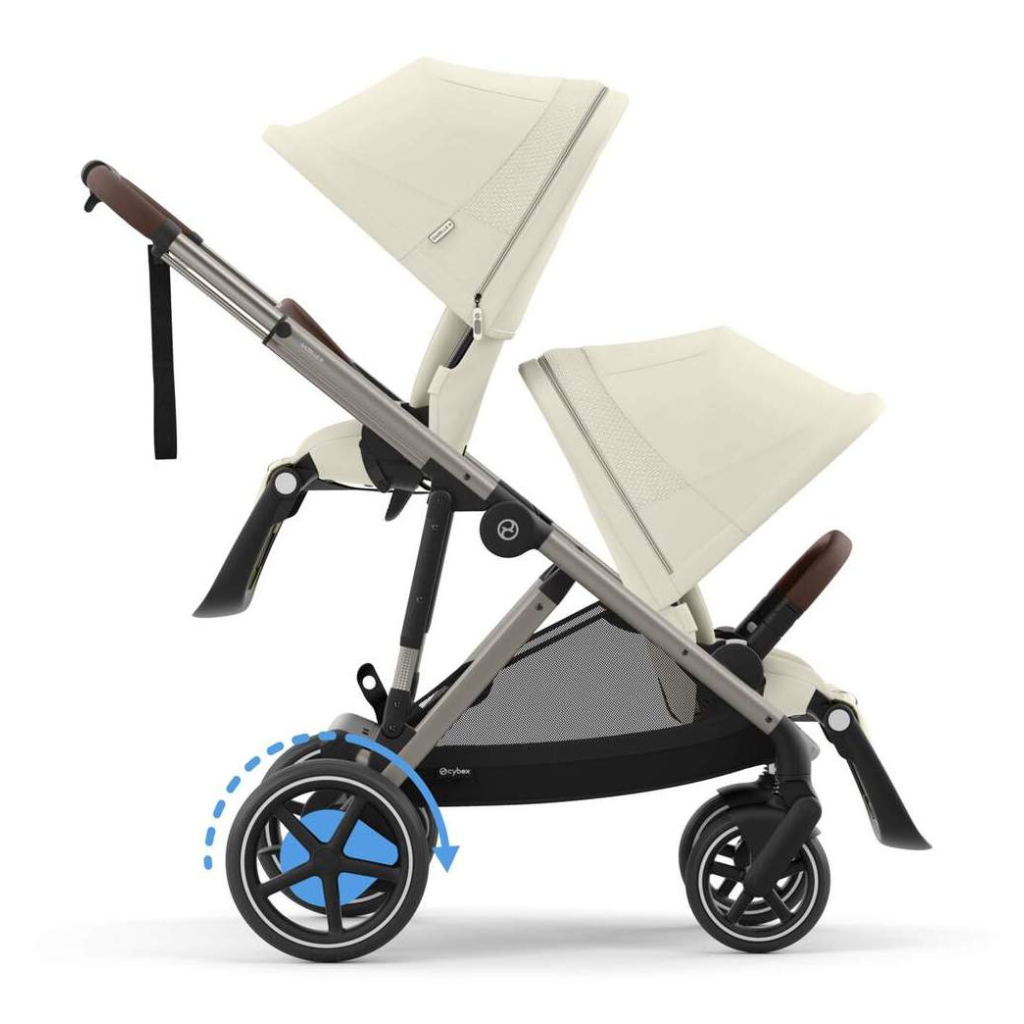 Коляска Cybex eGazelle S TPE Seashell Beige (524000541) - зображення 6