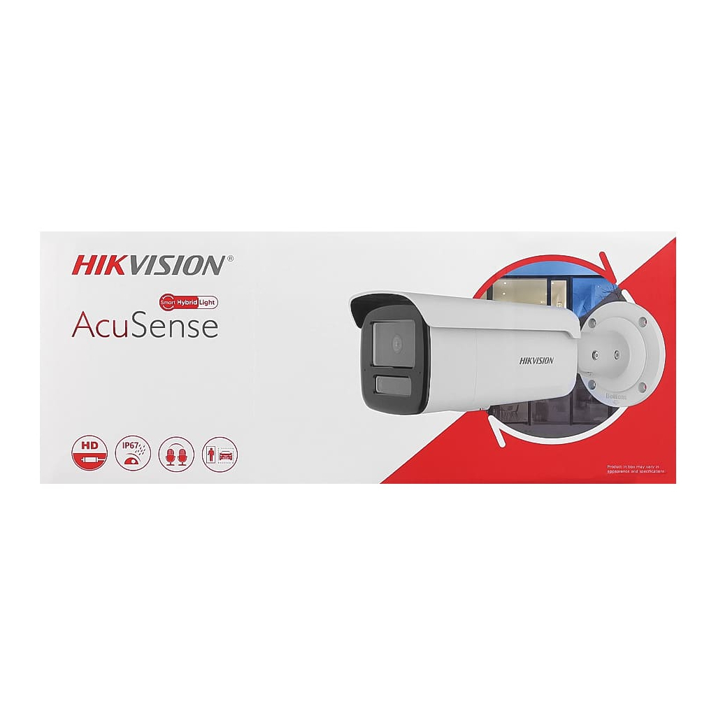 Камера відеоспостереження Hikvision DS-2CD2T43G2-4LI (4.0) - зображення 10