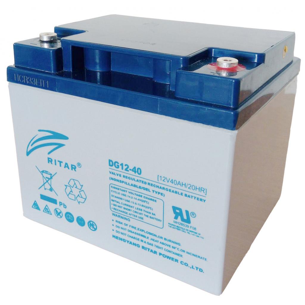 Батарея до ДБЖ Ritar GEL 12V-40.0Ah (DG12-40) - зображення 1