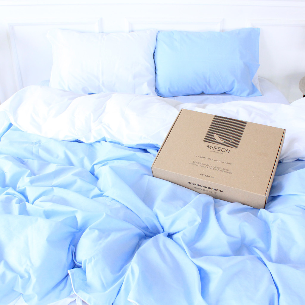 Постільна білизна MirSon Ranforce Elite Rebeca (11-2101 + 14-4121) 2х160х220 (2200004735030) - зображення 3