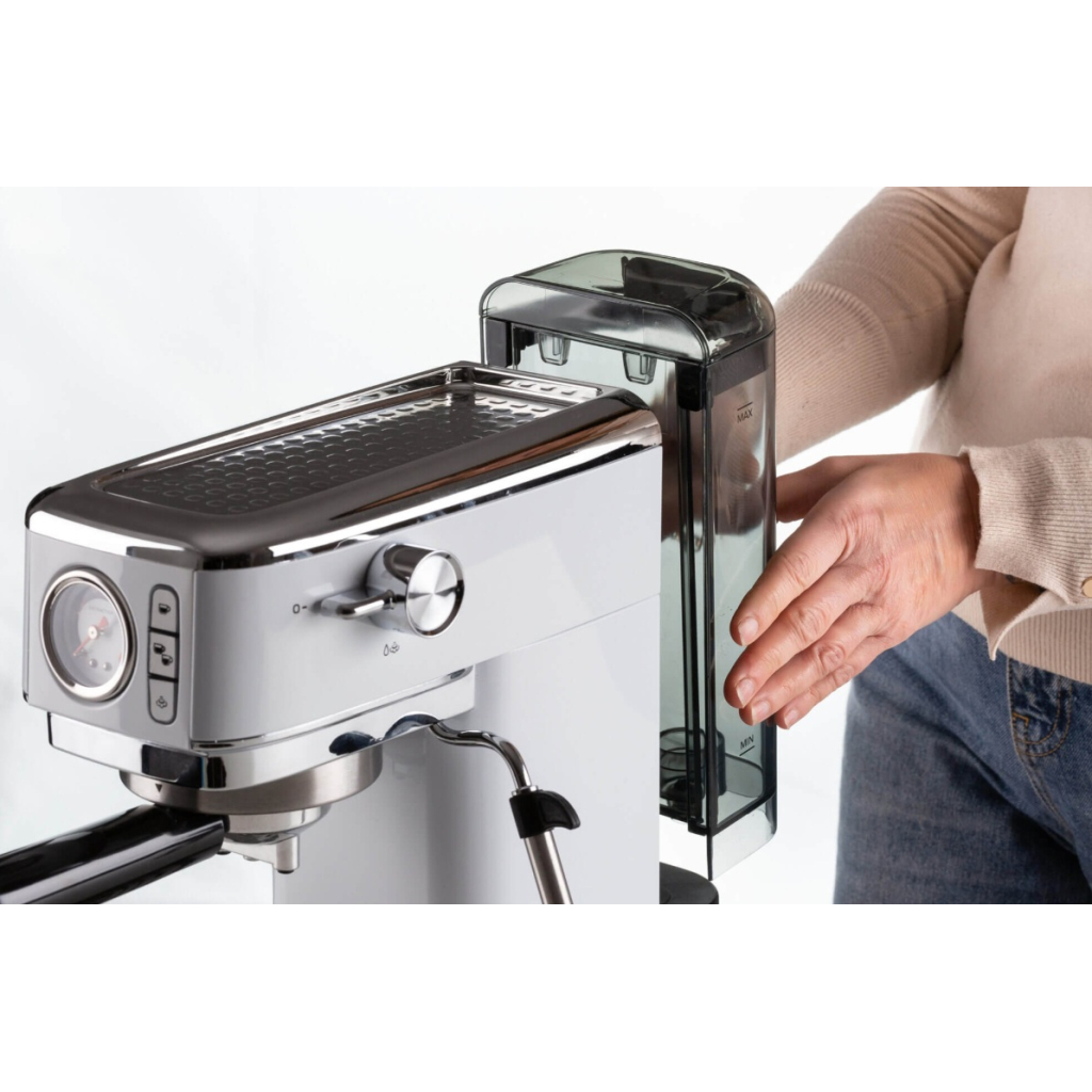 Ріжкова кавоварка еспресо Ariete 1381/3 WHITE (00M138134AR0) - зображення 6