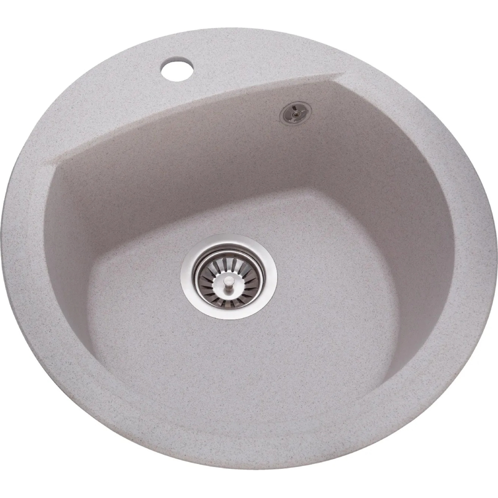 Мийка кухонна GRANADO RONDA terra з сифоном (470*490mm.) (gr2203) - зображення 2