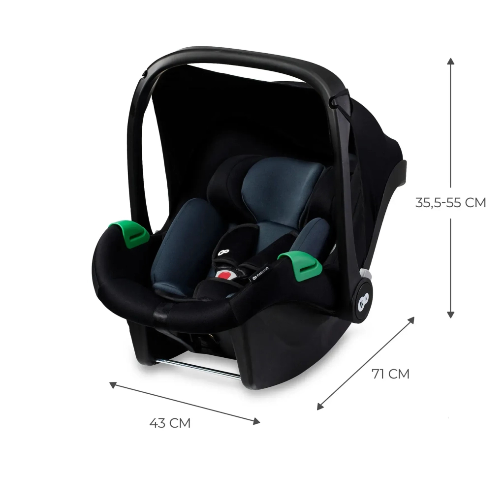 Автокрісло Kinderkraft Mink Pro i-Size переноска Black (KCMINKPRBLK0000) (5902533923236) - зображення 3