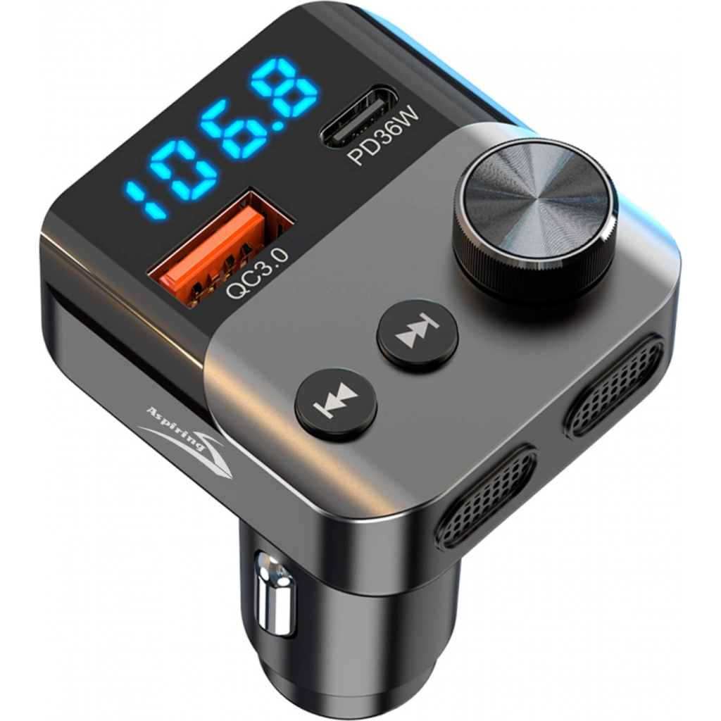 FM модулятор Aspiring Wave 13, 54W (TC-WA13) - зображення 2