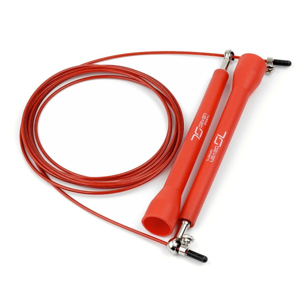 Скакалка 7Sports Elite Rope SK-5 швидкісна 3м Червона (SK-5 RED) - изображение 2