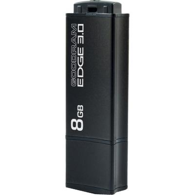 USB флеш накопичувач Goodram 8GB UEG3 Edge Black USB 3.0 (UEG3-0080K0R11) - зображення 2