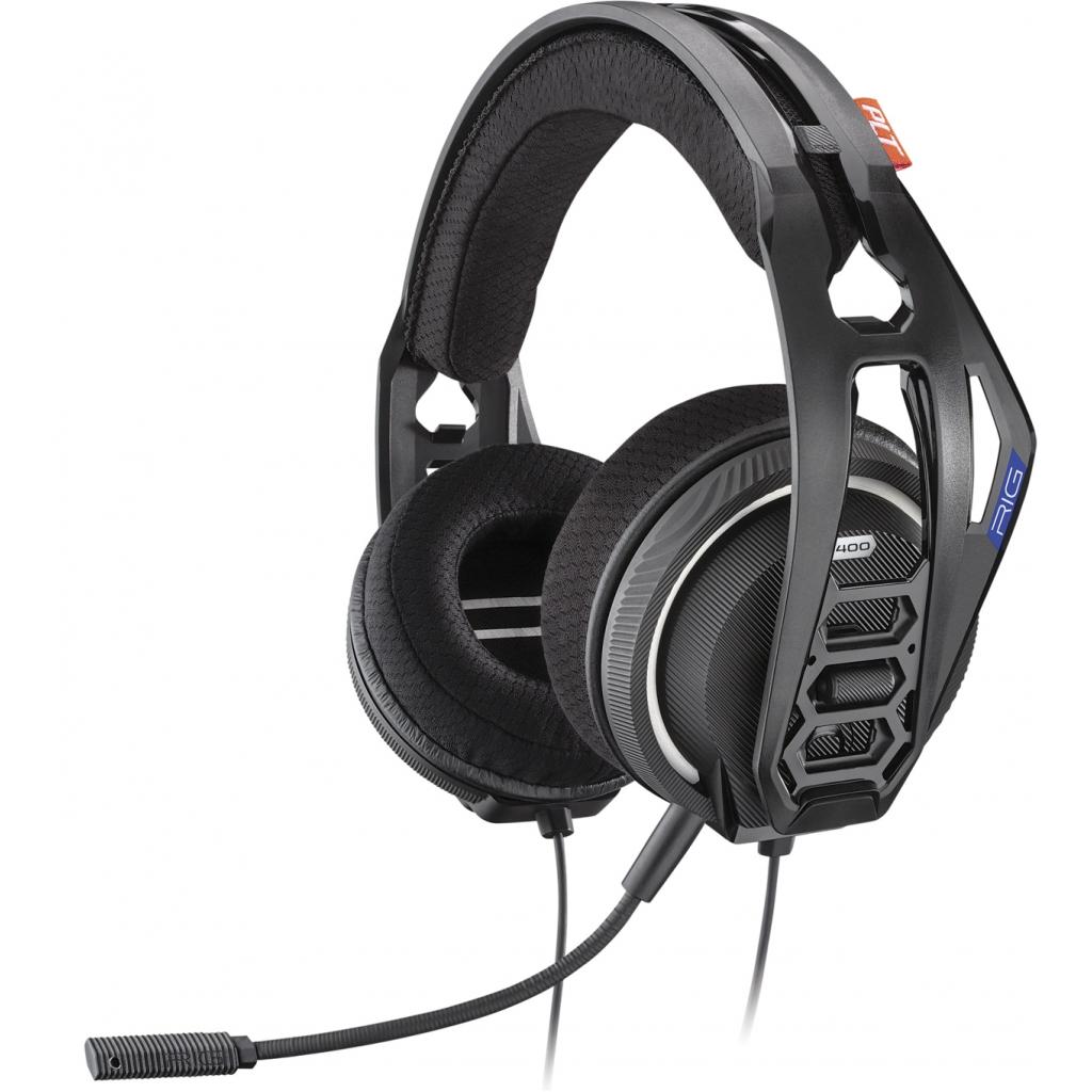 Навушники Plantronics RIG 400HS BLK HDST SIEE EA Black (206808-05) - зображення 1