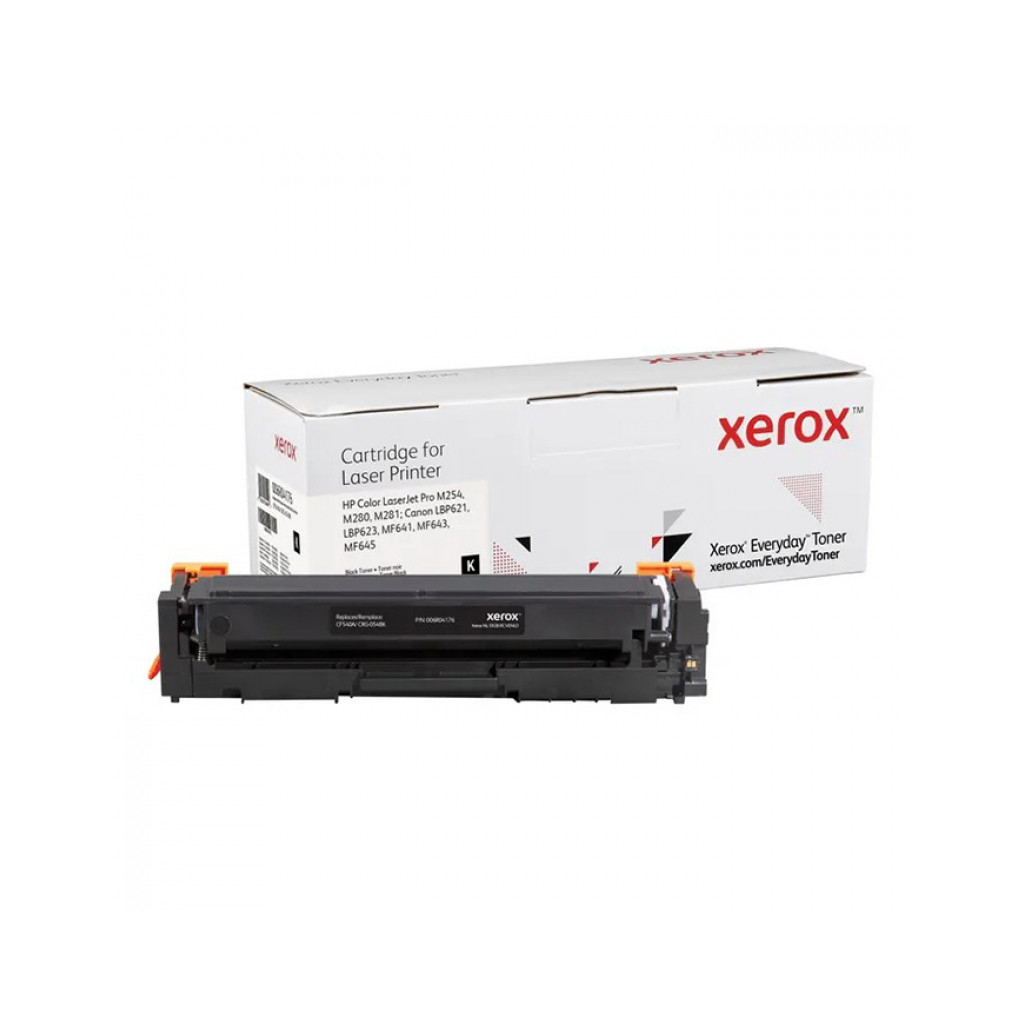 Картридж Xerox HP CF540A (203A), Canon 054 black (006R04176) - зображення 1