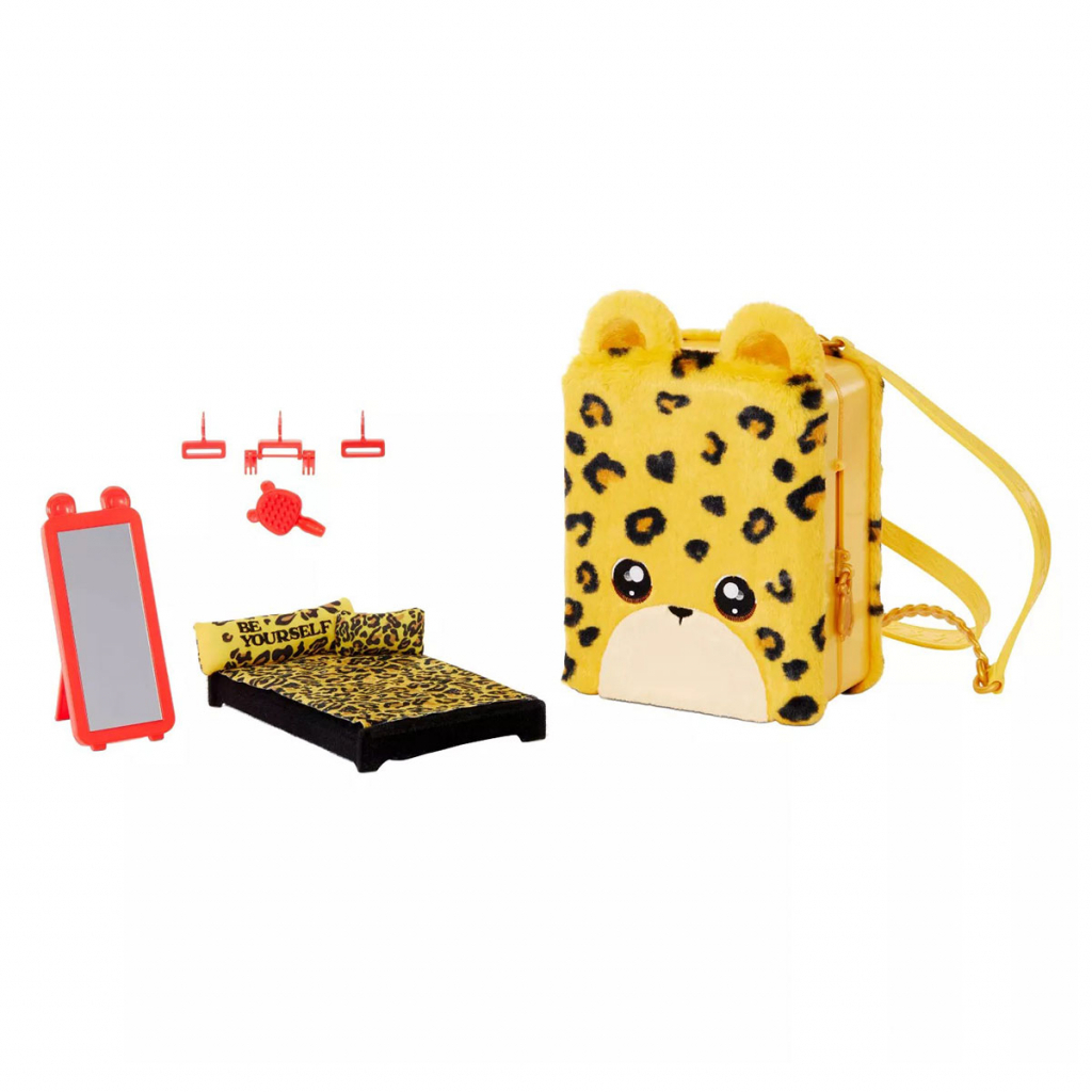 Лялька Na! Na! Na! Surprise 3 в 1 - Рюкзачок-спальня Дженнел Ягуар (575696) - зображення 3