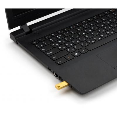 USB флеш накопичувач eXceleram 32GB U1 Series Gold USB 2.0 (EXP2U2U1G32) - зображення 5