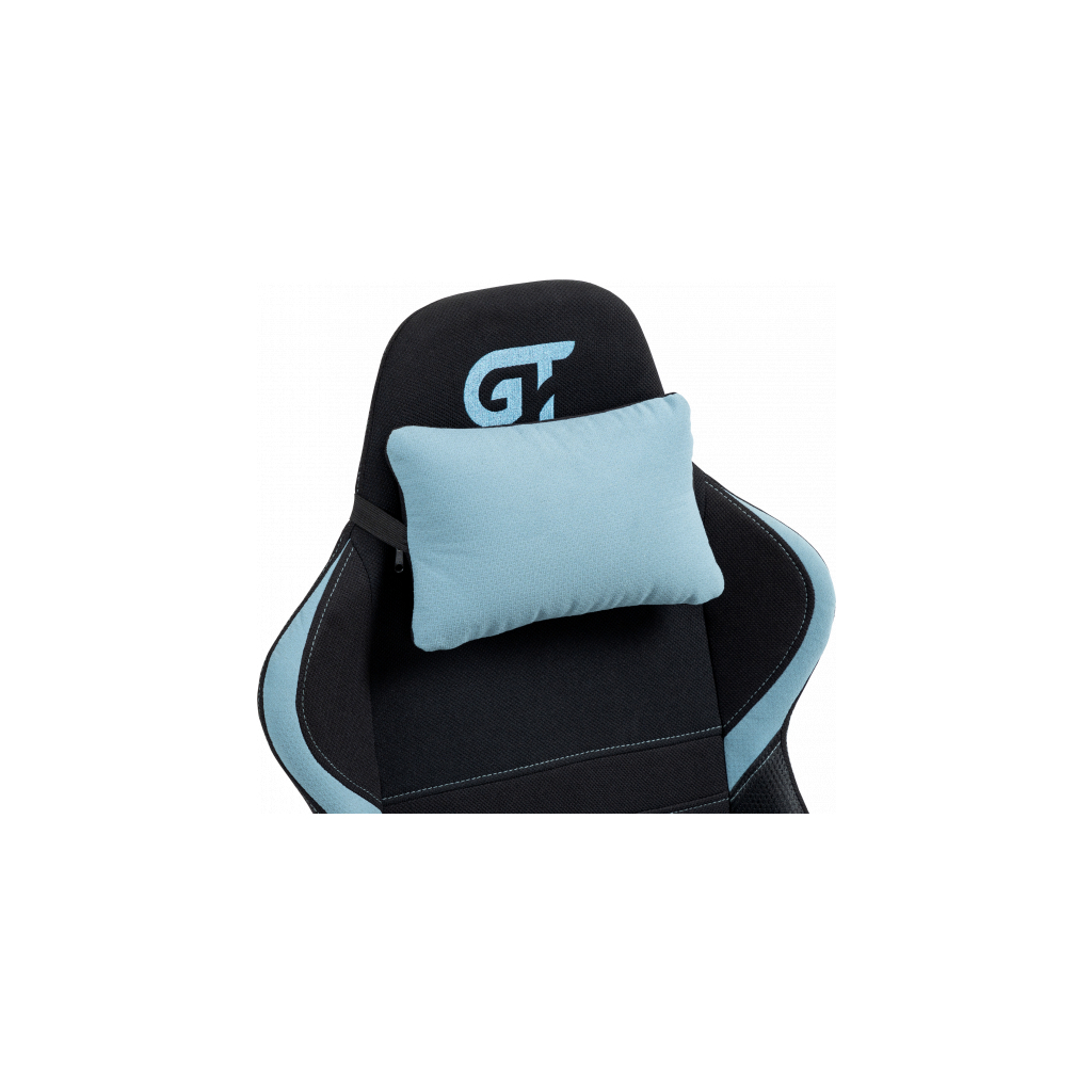 Крісло ігрове GT Racer X-2322 Black/Blue (X-2322 Fabric Black/Blue) - зображення 6