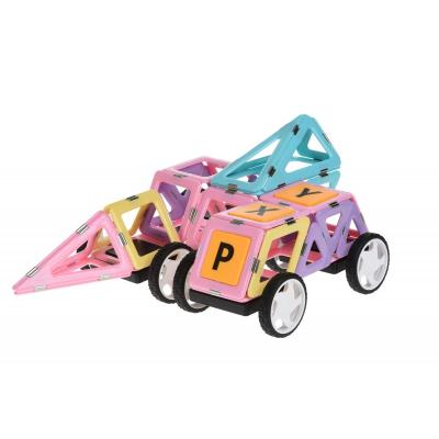 Конструктор Magplayer магнітний набір бокс 188 ел. (MPT2-188) - зображення 4