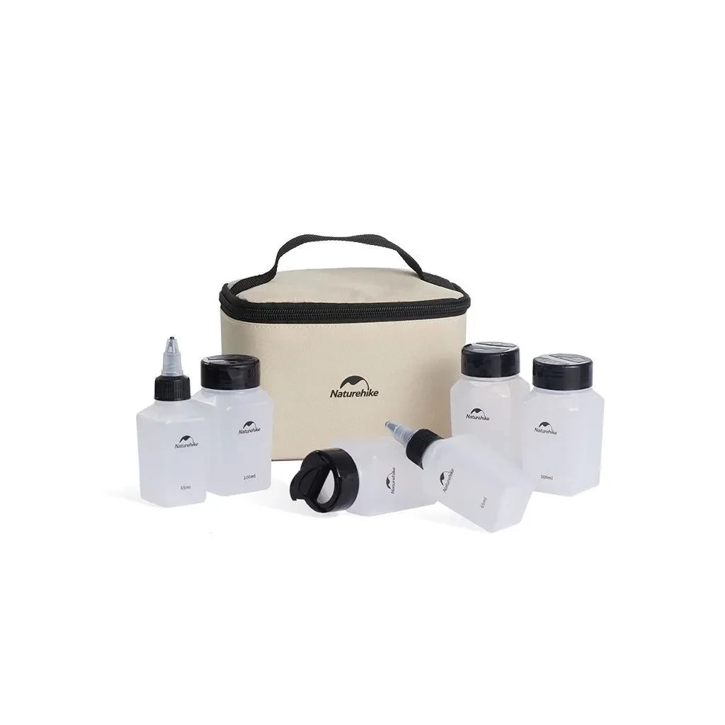 Набір для спецій Naturehike портативний CNH22CJ043 6 предметів (6975641887553) - изображение 1