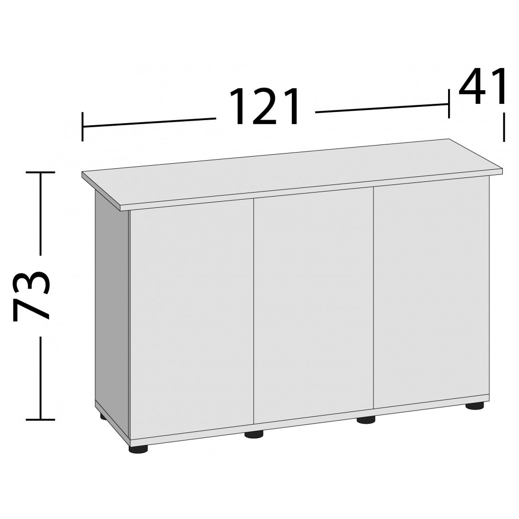 Підставка для акваріума Juwel Rio 240 LED світло-коричнева (4022573501285) - изображение 2