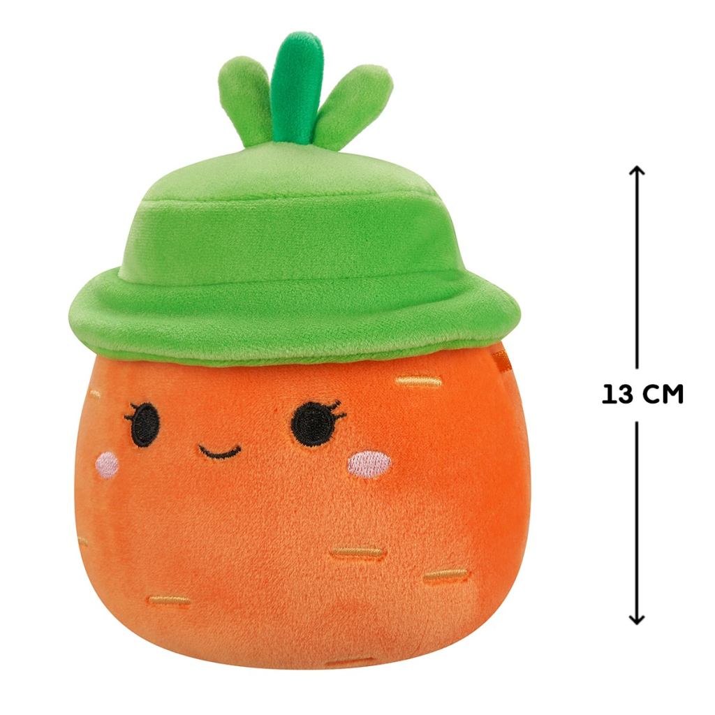 М'яка іграшка Squishmallows Морквина Кароліна в капелюсі 13 см (SQER01182) - зображення 2