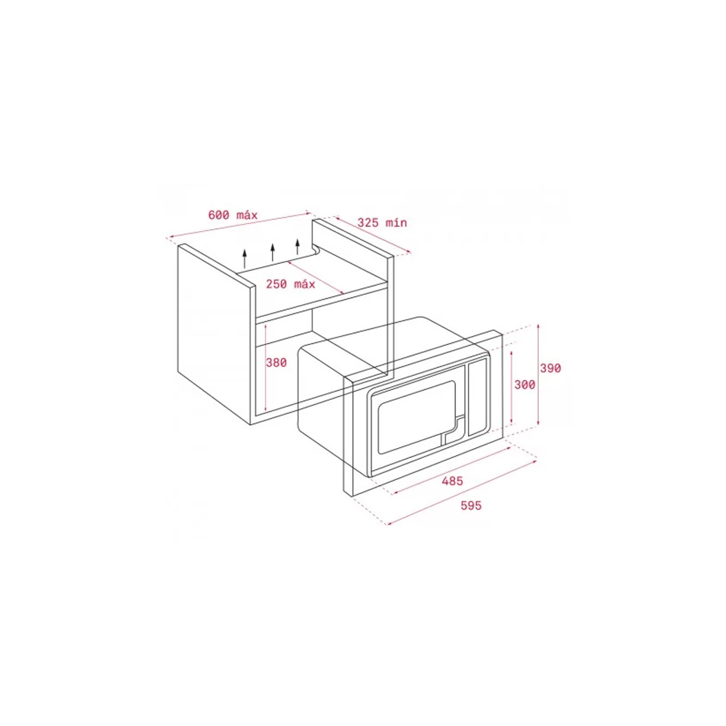 Мікрохвильова піч Teka MS 620 BIS (РН015338) - зображення 2
